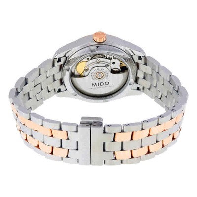Pre-owned Mido Belluna Ii Automatic Ladies Watch M024.207.22.033.00