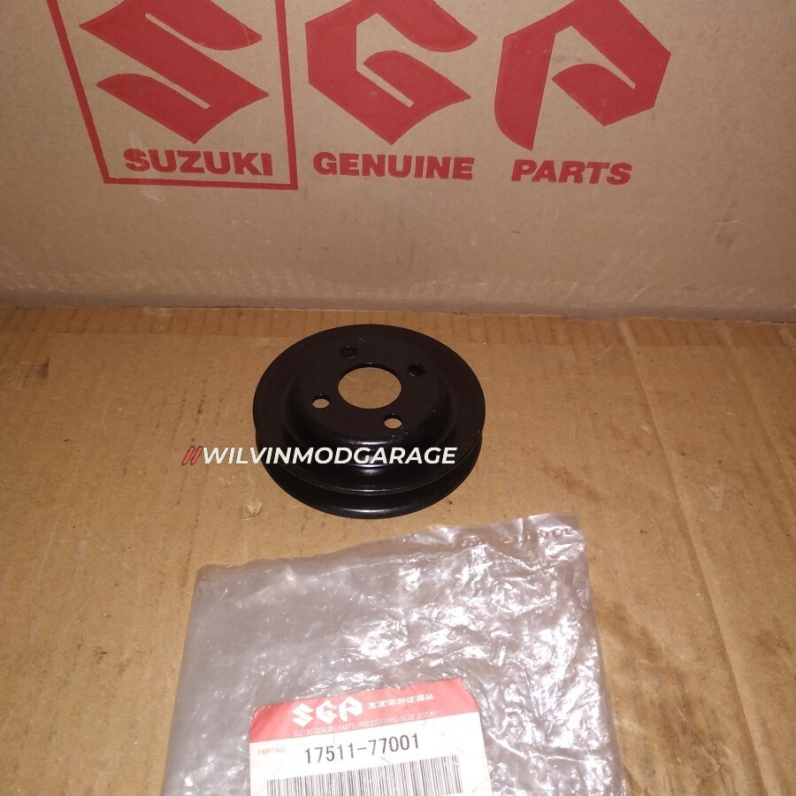 Poulie de pompe à eau d'origine NEUVE Suzuki 17511-77001 fabriquée au Japon p...