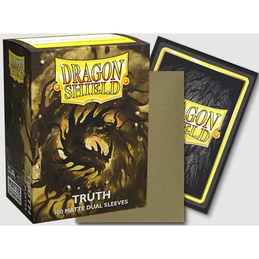 Матовые рукава Dual Truth Dragon Shield, 100 карат. Стандартный размер