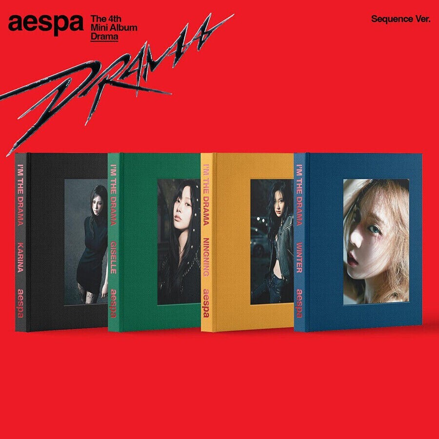 aespa✩Drama✩ジゼル✩GISELLE✩4形態セット✩未開封 Amazon.com: (GIANT Ver.) AESPA DRAMA The 4th Mini Album