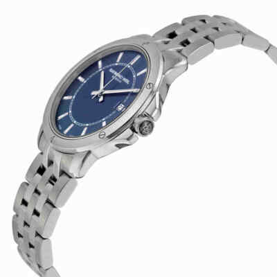 Pre-owned Raymond Weil Tango Blue Dial Stainless Steel Men's Watch 5591-st-50001