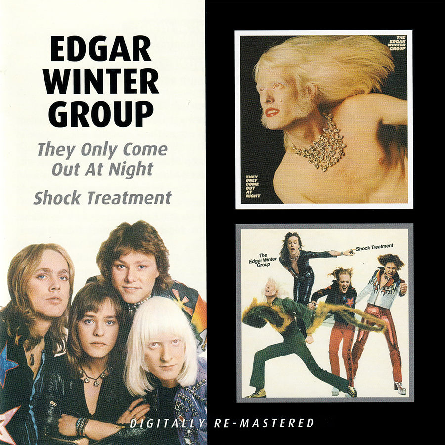 Edgar Winter • They Only Come Out At Night / Shock Treatment CD