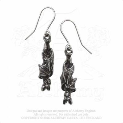 Alchemy Gothic Awaiting The Eventide Earrings - Pair   Local Stock   Gothic