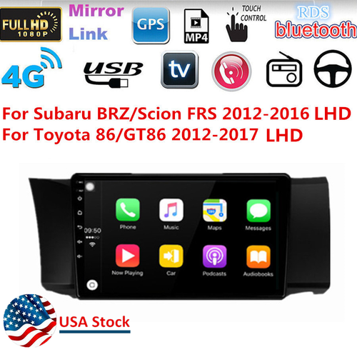 Android Radio Stereo Head Unit For 2012-2016 Subaru BRZ Scio