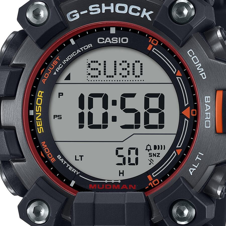 Pre-owned Casio G-shock Gw-9500mec-1jf Madman Emergency Color Men's Watch Japan