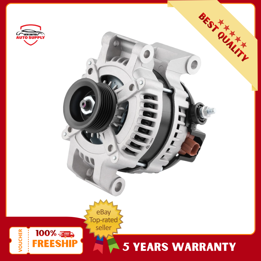 13868A Alternator 120A 12V CW For 01-06 Chrysler Dodge L4 2.0L 2.4L V6 2.7L