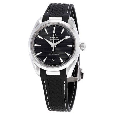 Мужские часы Omega Seamaster Aqua Terra с автоматическим черным циферблатом 220.12.38.20.01.001