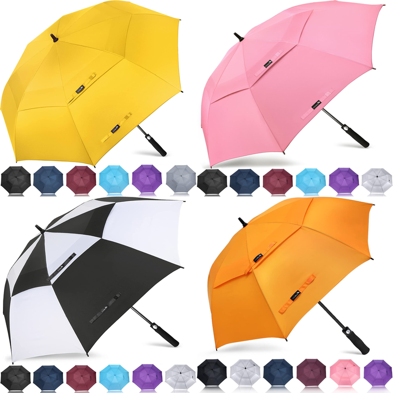 Umbrella 54/62/68 Inch Large Windproof Umbrellas Automatic Open Oversize Ra