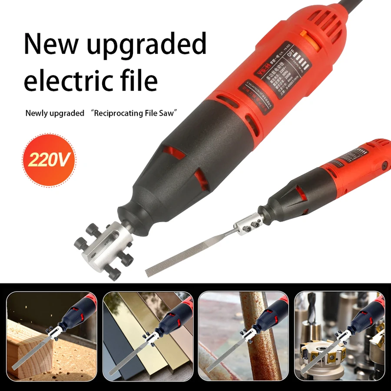 Electric File Saw Blade 220V Reciprocating Saw File Pneumatic Ultrasonic Grinder