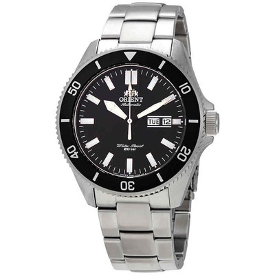Мужские часы Orient Kanno с автоматическим черным циферблатом RA-AA0008B19B