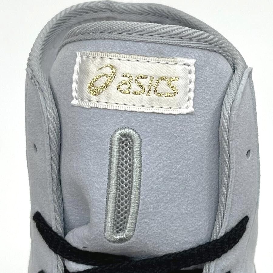 Pre-owned Asics Wrestling Shoes 1083a001 Gray/black(edge:gold) Ex-eo(twr900) Successor In Gray,black(gold)