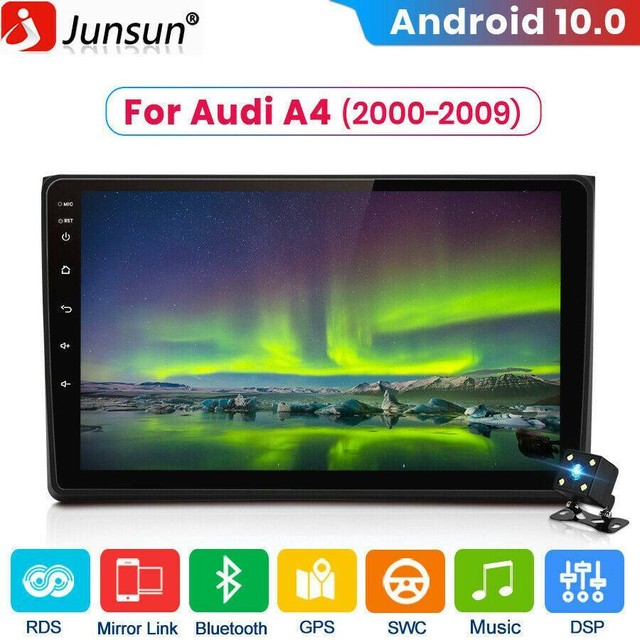 For Audi A4 A3 A6 Avant S4 9 inch Android 10 2Din Car Radio GPS WIFI F