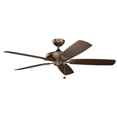 Kichler Climates 60'' Fan, Weathered Copper Powder Coat, Brown - 310150WCP