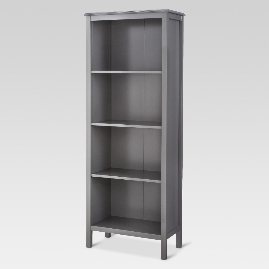 UPC 677446130129 product image for 4 Shelf Bookcase Shelving Office Bookshelf Storage Adjustable Display Book Wood | upcitemdb.com
