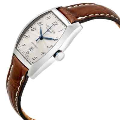Pre-owned Longines Evidenza Automatic White Dial Ladies Watch L2.142.4.73.4