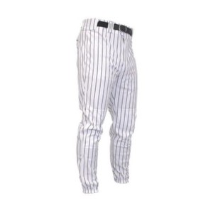 Pantalon De Baseball Decker Homme - Blanc Rayé Noir, Taille XL, Jambes Droites - Neuf Avec Détails