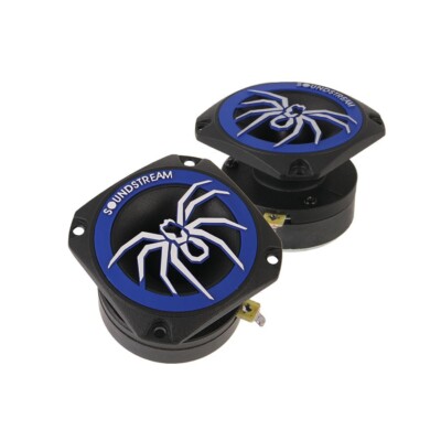 2 x Soundstream SPT.20 350 Watt 4 ohm 1'' Pro Audio Aluminum Bullet Tweeters
