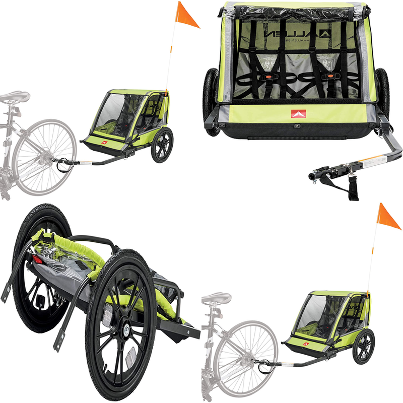 Bike Kids Carrier Cart Children Cargo Coupler Folding