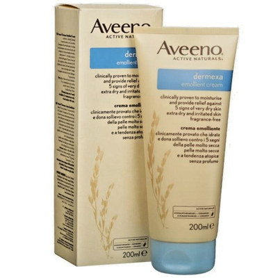 Aveeno Dermexa Crema Emolliente Pelle Molto Secca e a Tendenza Atopica 200 ml