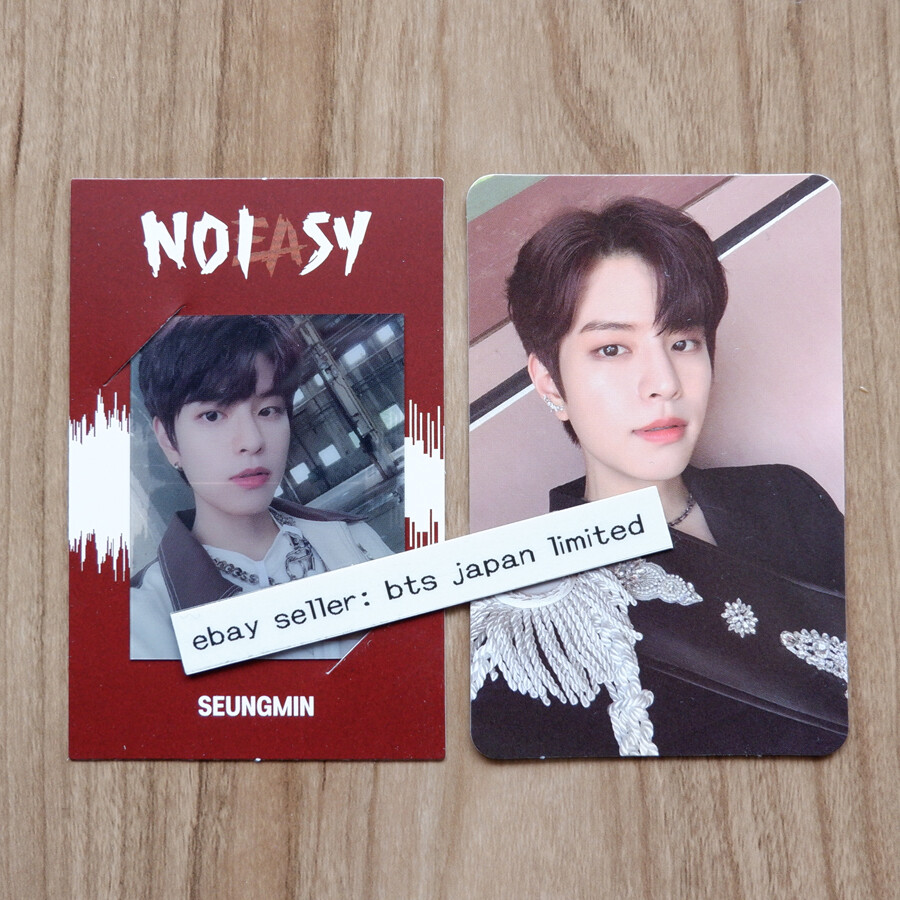 Stray Kids NOEASY ラキドロ トレカ Seungmin Seungmin Official Double Sided Photocard Stray Kids The 2nd