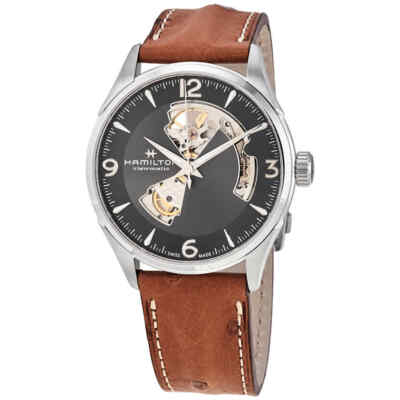 Автоматические мужские часы Hamilton Jazzmaster Open Heart с открытым сердцем H32705581