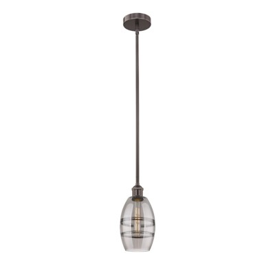 Innovations 616-1S Vaz 1Lt 6'' Stem Mini Pendant, Bronze/SM - 616-1S-OB-G557-6SM