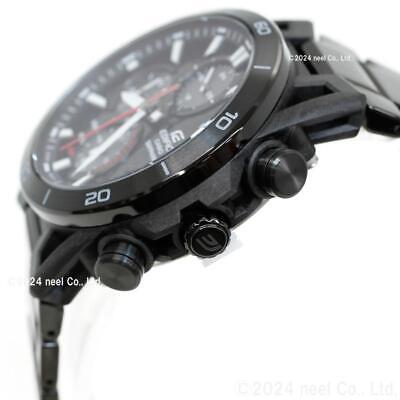 Pre-owned Casio Edifice Sospensione Efs-s640ydc-1ajf Men Watch Chronograph Solar Carbon