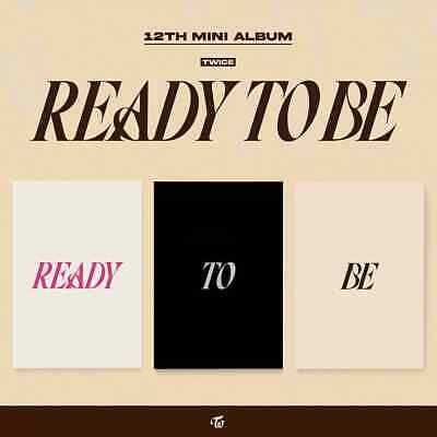 TWICE [READY TO BE] 12th Mini Album CD+POSTER+PhotoBook+Cards+PREORDER+GIFT