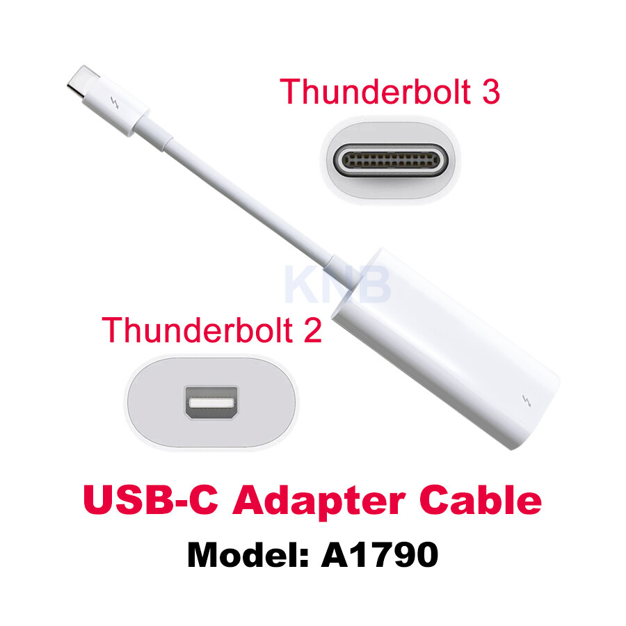 PCケーブル・コネクタ Thunderbolt 3 (USB-C) to 2 A1790 Apple For Apple Thunderbolt 3 (USB-C) to Thunderbolt 2 Adapter