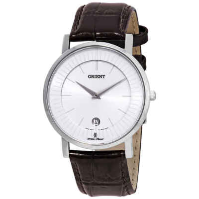 Мужские часы Orient 2-го поколения Bambino с белым циферблатом FGW0100AW0