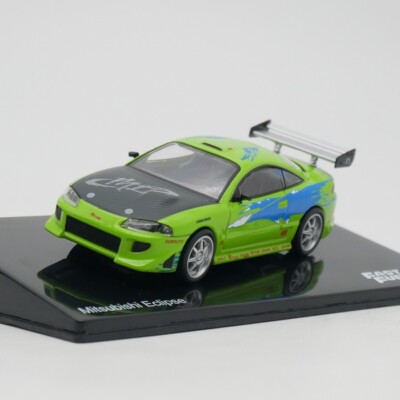 ixo 1:43 Fast & Furious Mitsubishi Eclipse Diecast Car Model Metal Toy Car