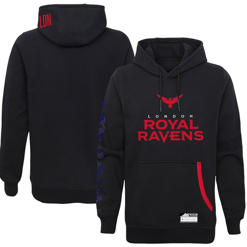 

Мужская выездная толстовка с капюшоном Call Of Duty League London Royal Ravens CDL Team Kit, Черный