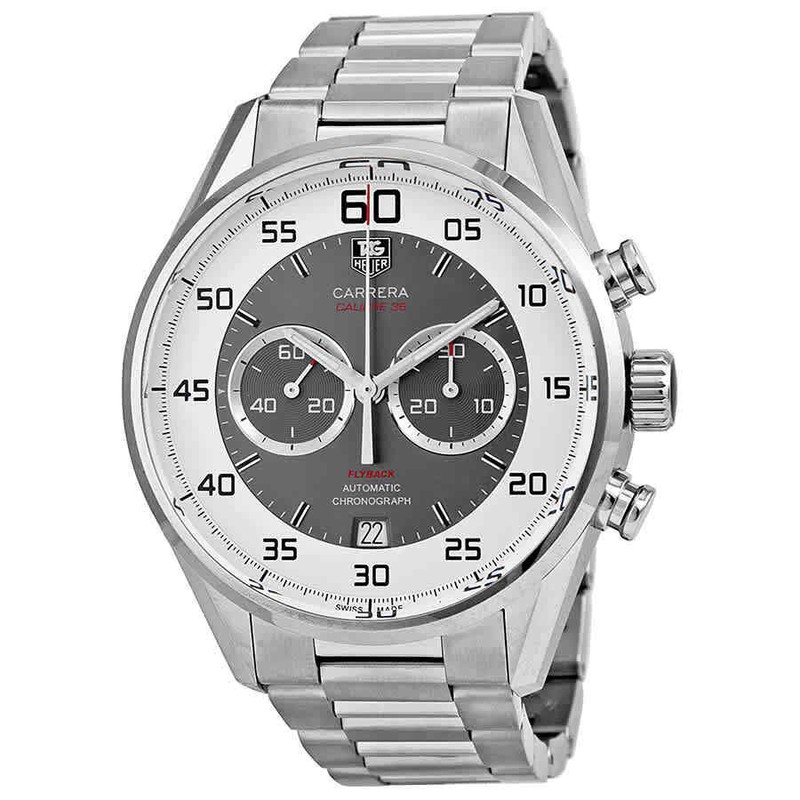Tag Heuer Carrera 36 Flyback Chronograph Grey Dial Men's Watch