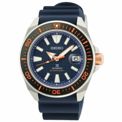 SEIKO Prospex SRPH43K1 Save the ocean Automatic Watch Samurai King Silicone NEW