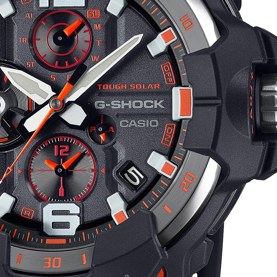 Pre-owned Casio G-shock Gravity Master Gr-b300-1a4jf Men's Watch Bluetooth Black 2024