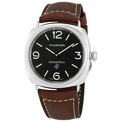 Panerai Radiomir 3 Days Brown Leather 45 mm Mens Watch PAM00753