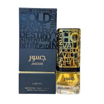 Lattafa Men's Jasoor EDP Spray 3.4 oz Fragrances 6290360591513