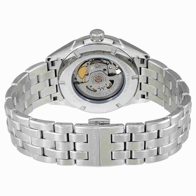 Pre-owned Hamilton Jazzmaster Automatic Open Heart Blue Dial Men's Watch H32705141