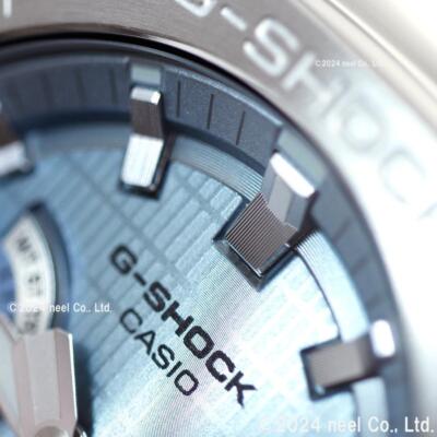 Pre-owned Casio G-shock Gbm-2100a-1a2jf Metal Case Blue Dial Bluetooth Men's Watch