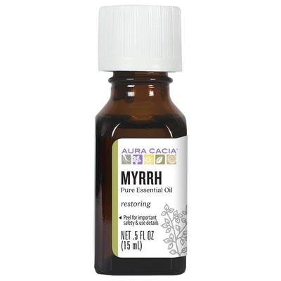 Эфирное масло мирры Aura Cacia 0,5 унции масла