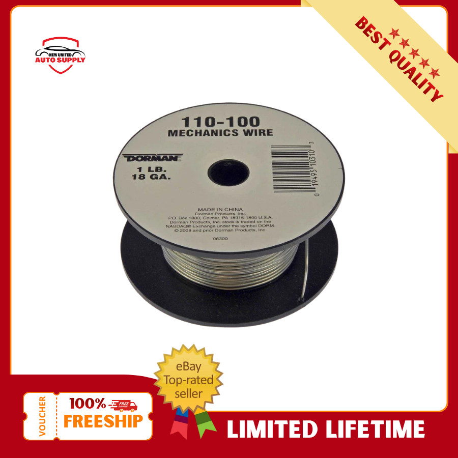 Dorman 110-100 Mechanics Wire fits Automotive Industrial Commercial Applications