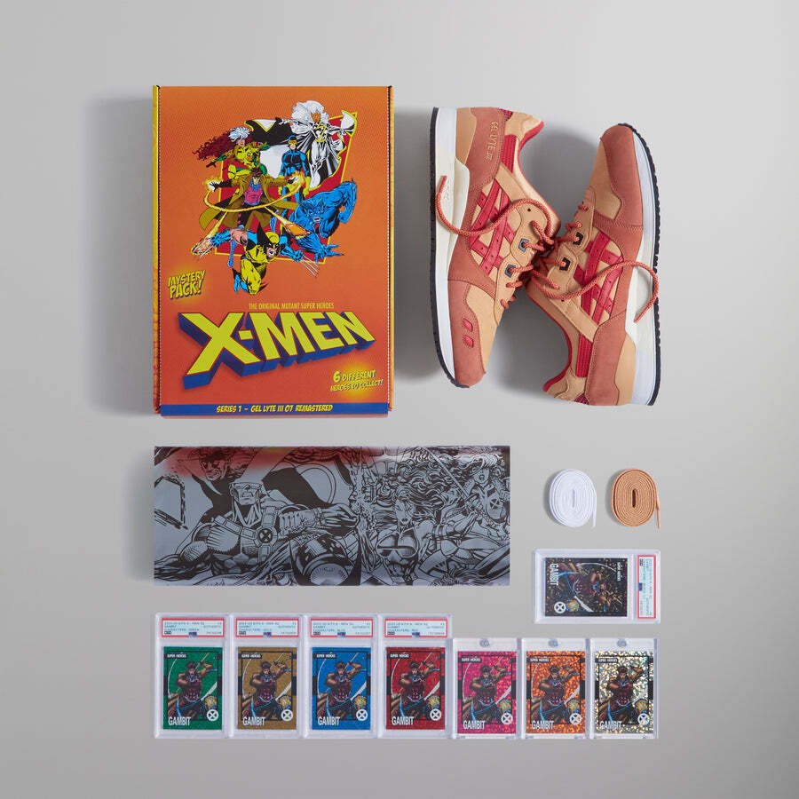 Pre-owned Asics Gel-lyte Iii Remastered Kith Marvel X-men Mystery Sealed Box Size 9 In Multicolor