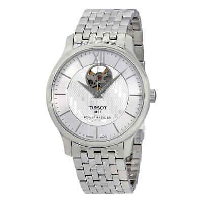 Pre-owned Tissot Tradition Automatic Men's Watch - Choose Color In Silver