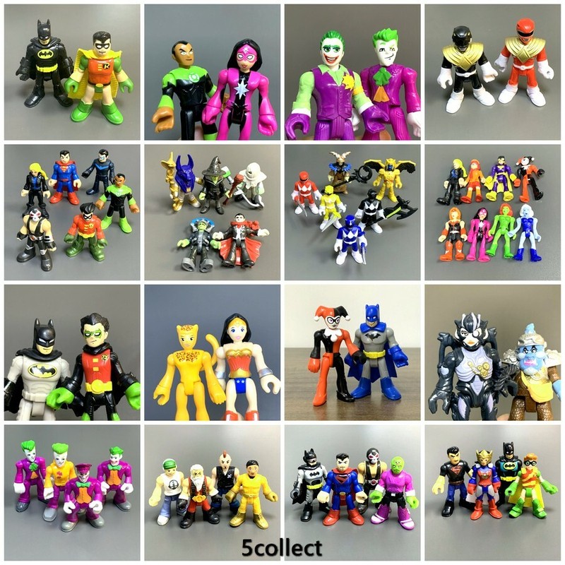 Lots Imaginext DC Super Friends Power Rangers Villains Robin Lantern Figures