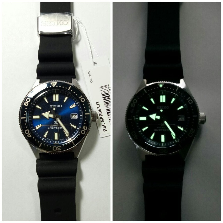 Pre-owned Seiko Brand  Prospex Sea Spb053j1 Automatic Watch 62mas Diver's Blue Spb053
