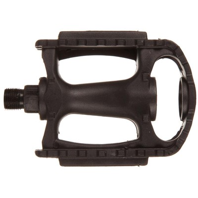 EVO Swivel Resin Pedals Body: Resin, Spindle: Steel, 9/16'', Black, Pair