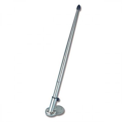 ASTA BANDIERA TELESCOPICA in acciaio inox estraibile a mano lancette 1 6M EUR 11,05 - IT