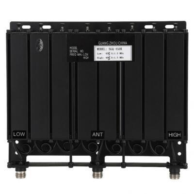100W UHF 8 Cavity Duplexer N Connector FREE tune radio repeater 400M-520MHz