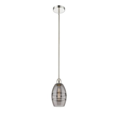 Innovations 616-1S Vaz 1Lt 6'' Stem Mini Pendant, PN/SM - 616-1S-PN-G557-6SM