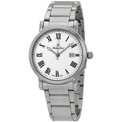 Мужские часы Mathey-Tissot City с белым циферблатом H611251MABR